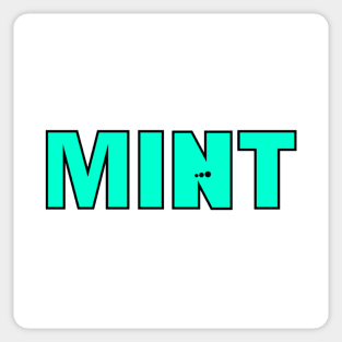 Mint Sticker